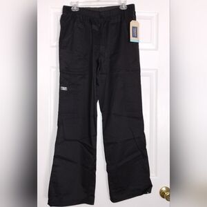 Black Scrub Pants Size MED